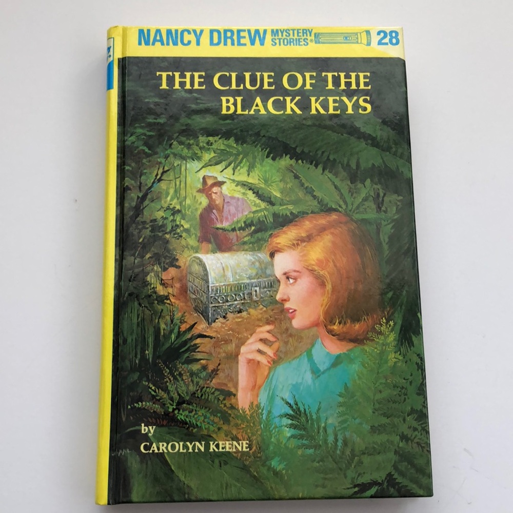 Nancy Drew mystery 28 “The Clue of the Black Keys” by Carolyn Keene